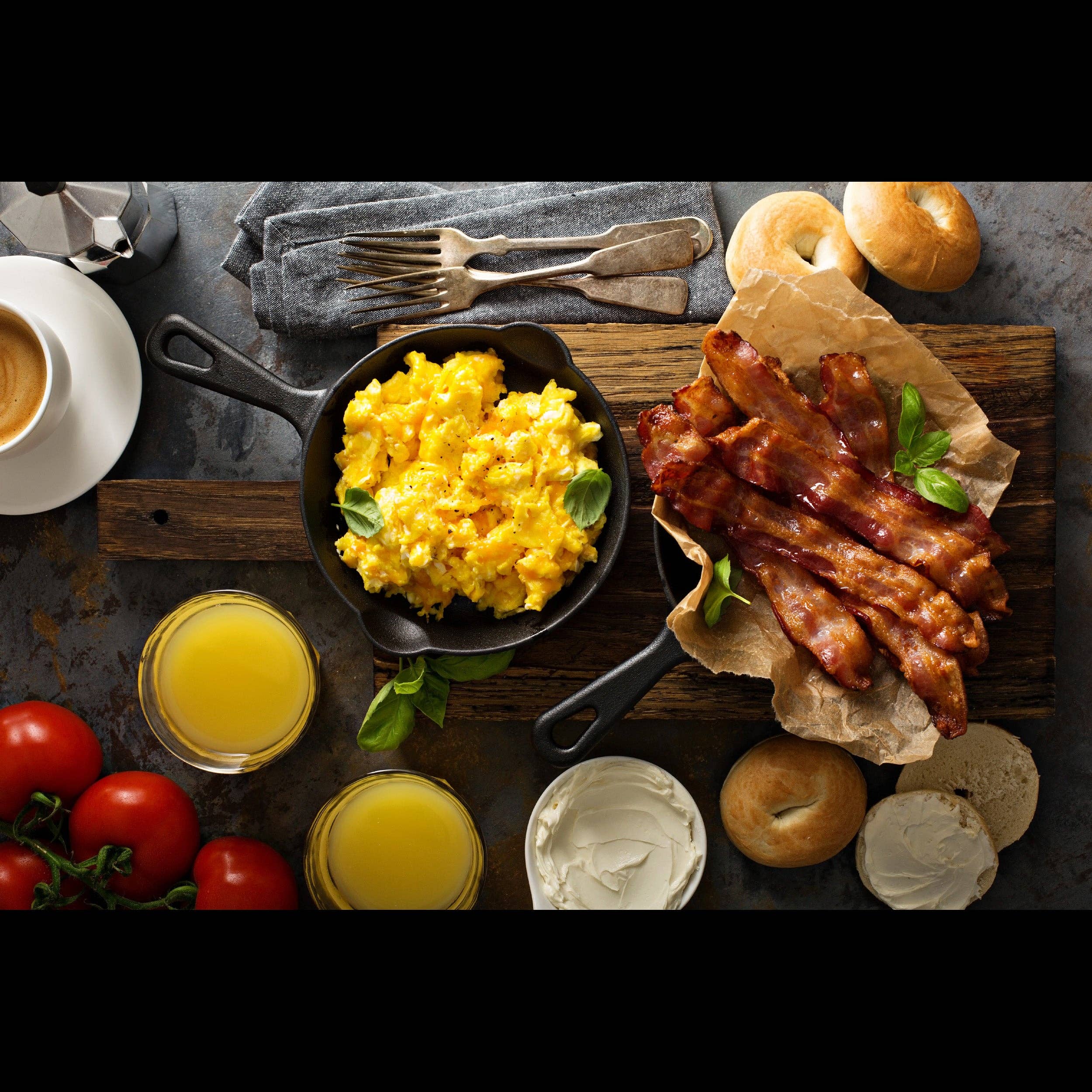 Crucible Cookware - Venta al por mayor Sartenes de hierro fundido - Juego de 4 sartenes de hierro fundido en diferentes tamaños9