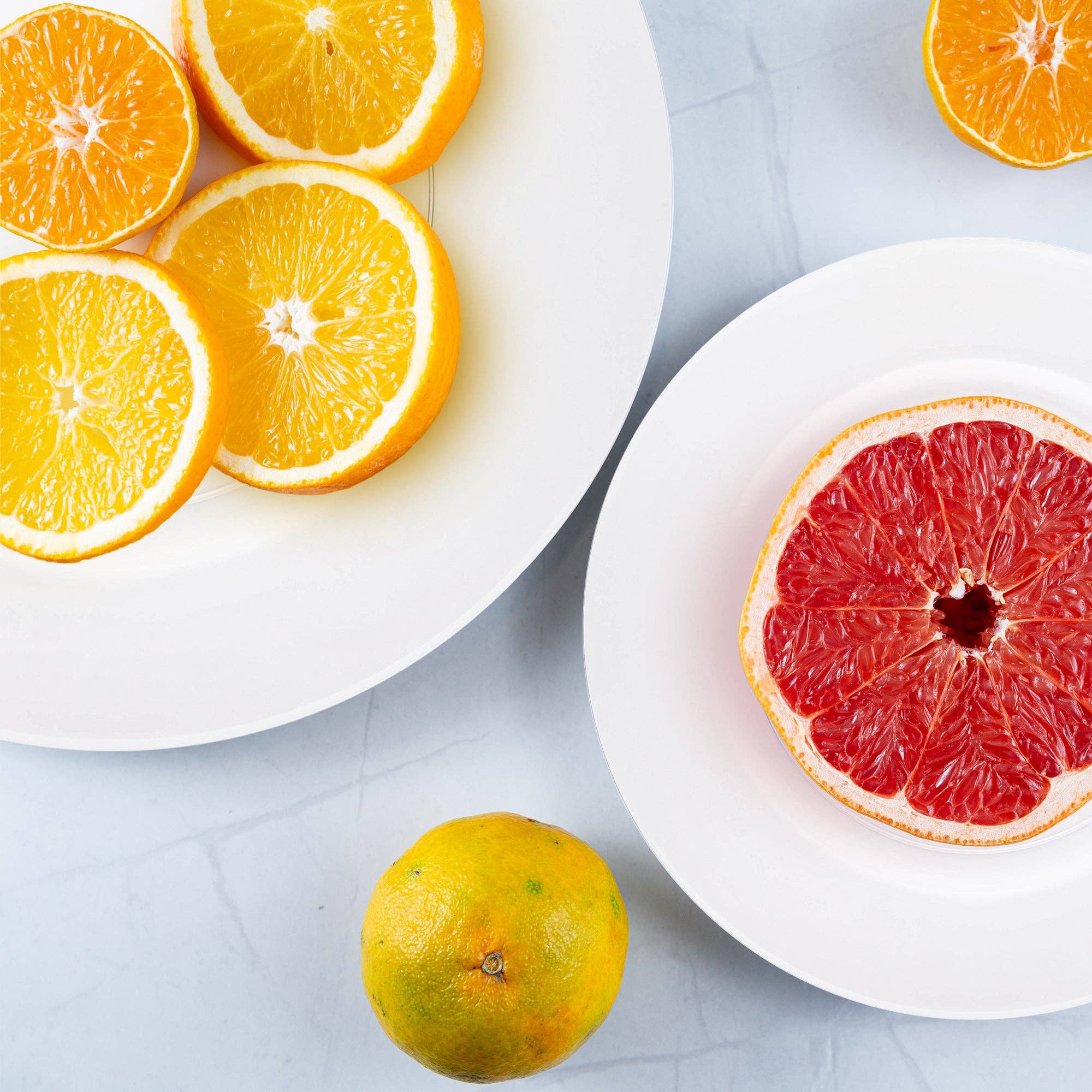 Smarty had a Party - Vente Assiette de présentation - 60 assiettes de présentation rondes en plastique transparent de 13 pouces7