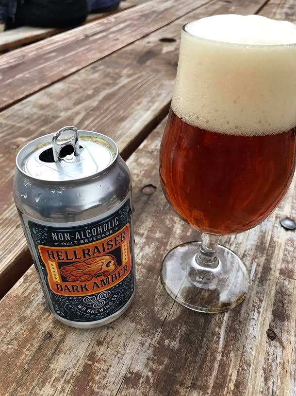 MNG Brands - Wholesale Non-Alcoholic Beer - Hellraiser Dark Amber (6/4-pack) 16oz cans3