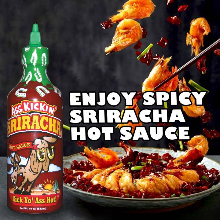 Southwest Specialty Food - Wholesale Hot Sauce - Ass Kickin’ Sriracha Hot Sauce