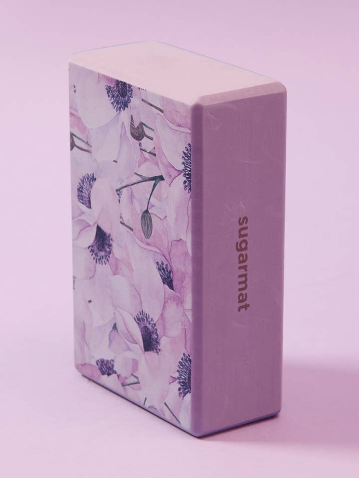 Yoga Block (Plum) for wholesale by Sugarmat