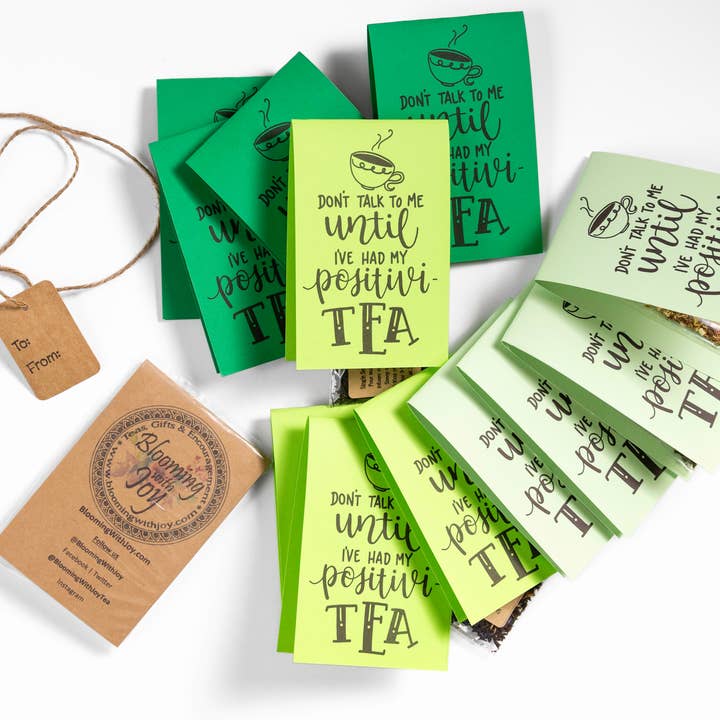 Don't Talk to Me | Positivity Tea Favors for Basket or Boxes for wholesale by Blooming With Joy Tea Co.