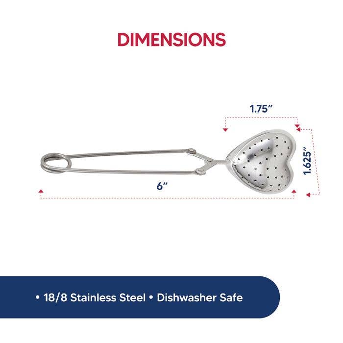 HIC - Harold Import Co. - Wholesale Kitchen Tool/Gadget - HIC Kitchen Heart Snap Infuser3