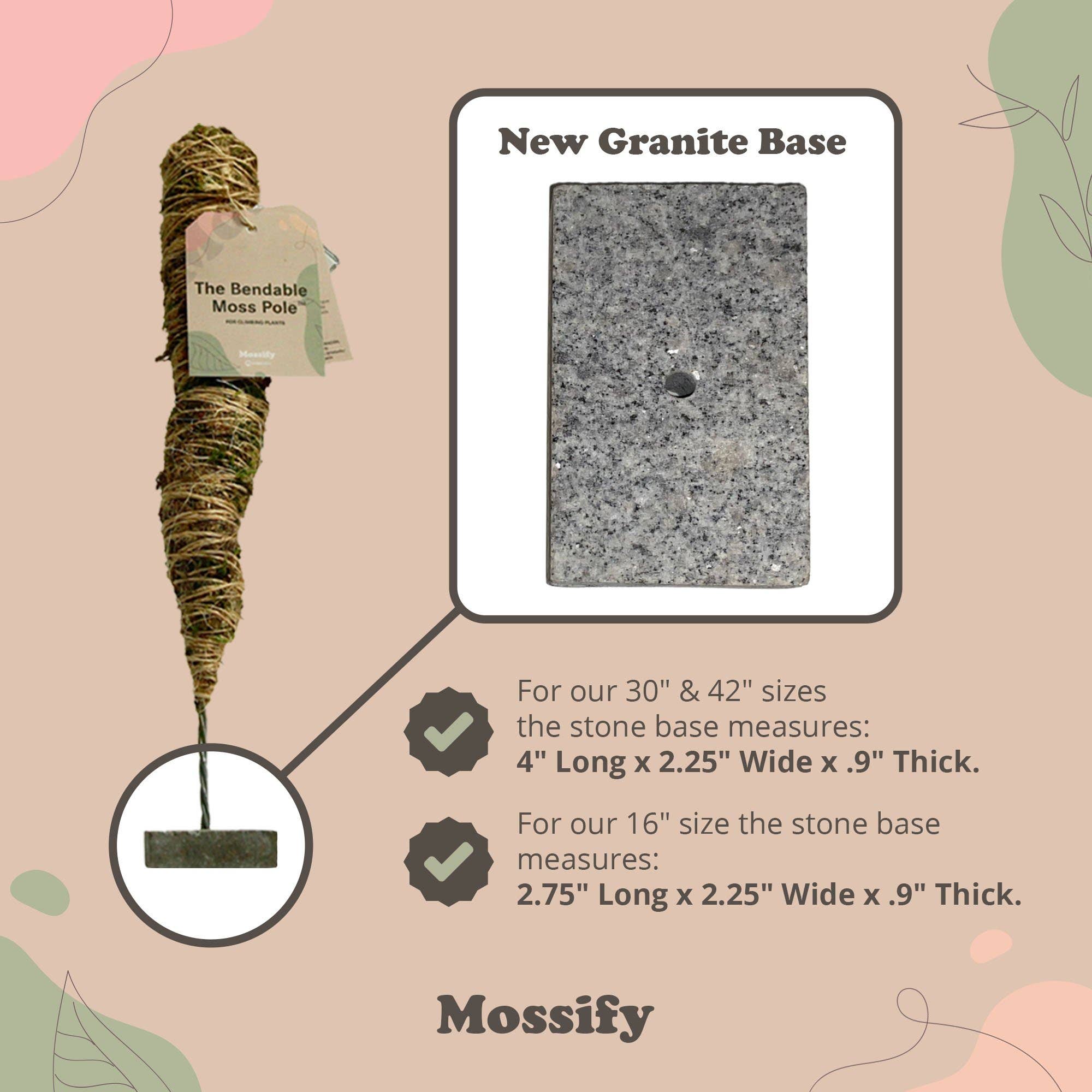 Mossify - Wholesale Trellis - Bendable Moss Pole™ Best Seller Flexible Plant Support6