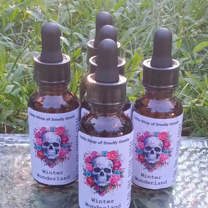 Winter Wonderland Beard Oil for wholesale by Little Shop of Smelly Goods