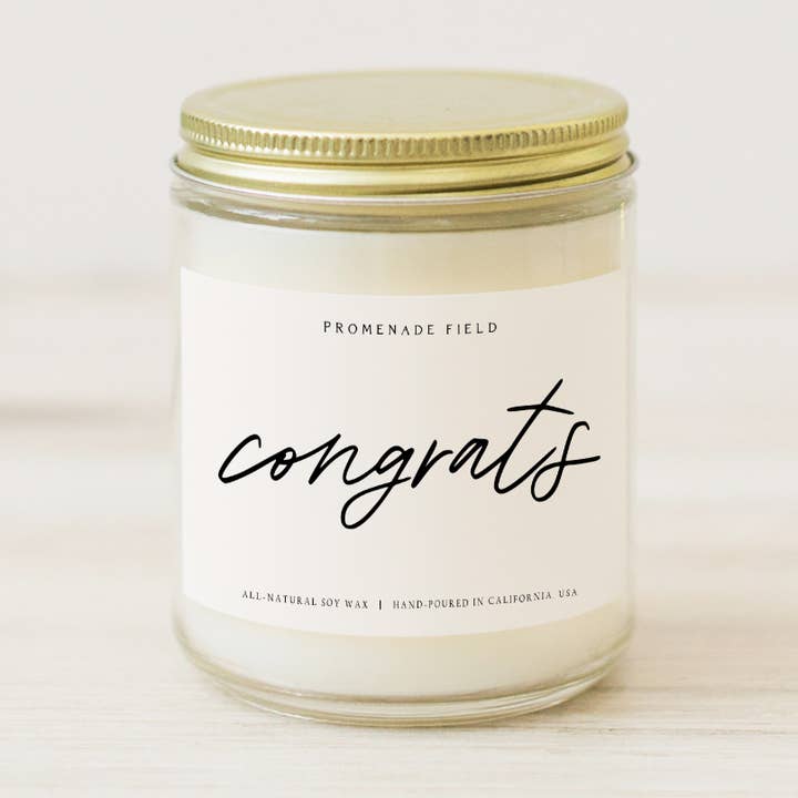Vela de soja Felicidades para venta al por mayor de Promenade Field