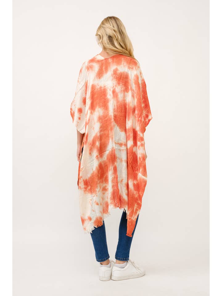Raj Trading & Imports (USA) Inc. - Wholesale Kimono - Women's - Festival Tie Dye Kimono