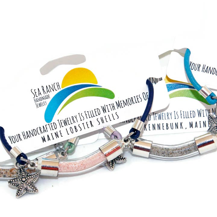 Sea Ranch Jewelry - Wholesale Choker/Collar - 9N Sand Capsule Choker Necklace - YOU SEND ME YOUR SAND