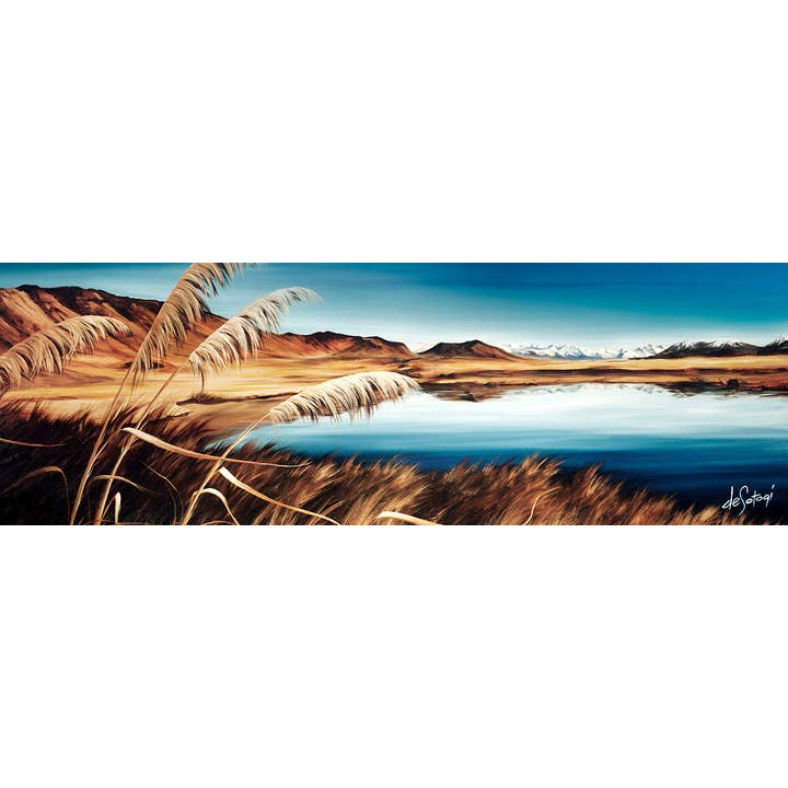 Lakeside - Canvas Print for wholesale by deSotogi Fine Art