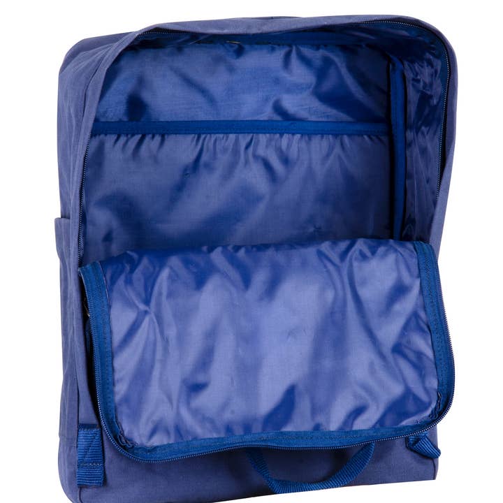 PERONA BAGS - Wholesale Backpack - Unisex - Norway Perona 55741 Navy Blue Backpack With Handle5