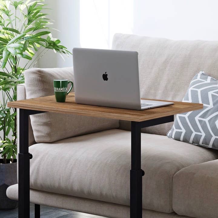 Portable Adjustable Height Desk | Compact C-Shape Design for wholesale by CosyDecorArt