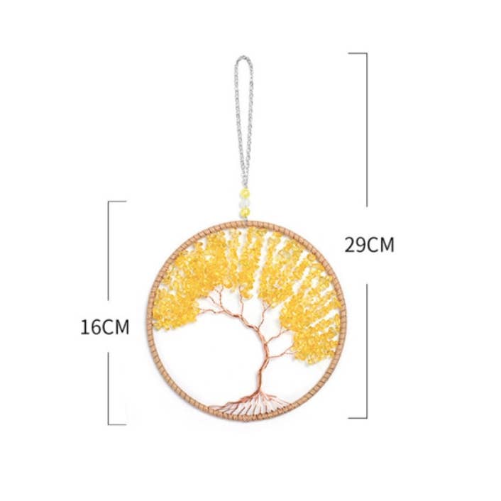 Crystolver – Großhandel Traumfänger – Traumfänger von Tree of Life mit Perlen