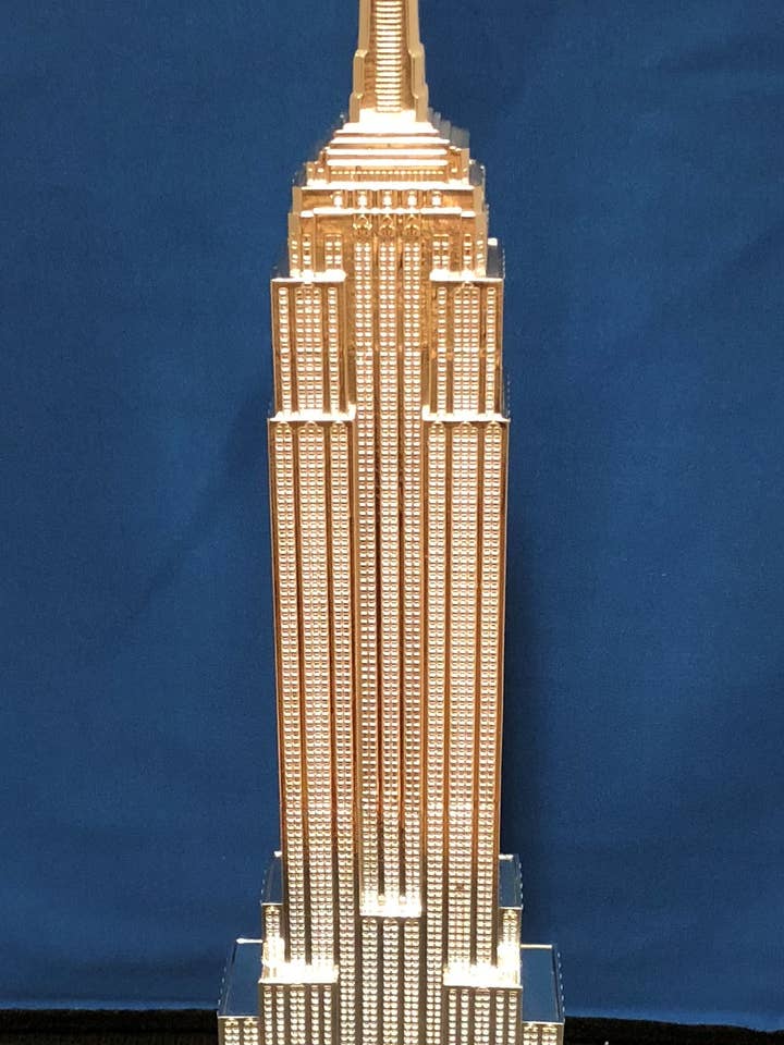 9" Empire State Building Silver 12/Case for wholesale by ZIZO USA INC
