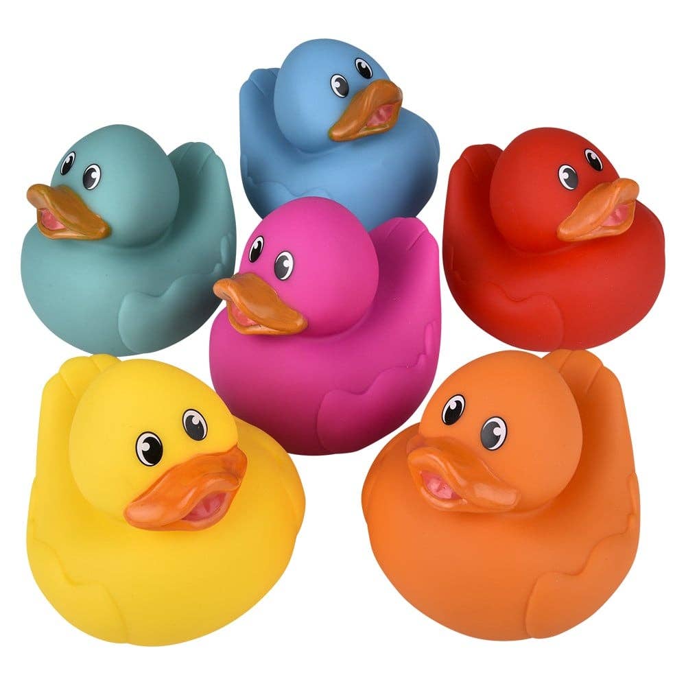 La Luna Bella - Toys - Wholesale Classic Toy - Kids - BIG SQUEAKING RUBBER DUCKY 5.5" - LLB kids toys1