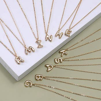 Wholesale Intial Necklace Initial letter,26 Pieces