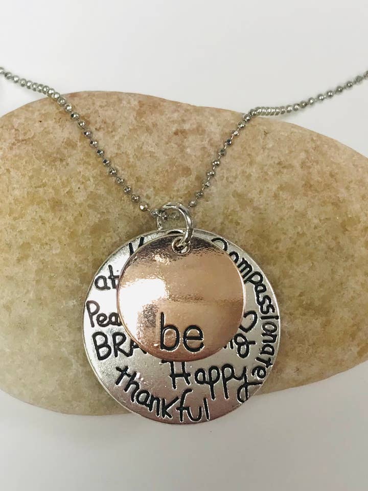 Be Graffiti Necklace for wholesale by SimpleNGreat