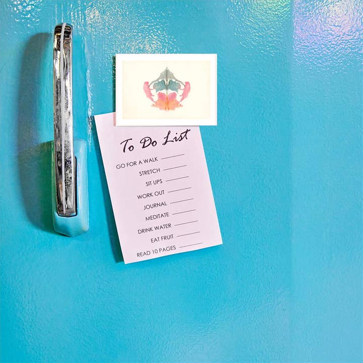 Found Image Press - Wholesale Magnet - Magnet FG-333 Rorschach Test in Red, Blue and Gray1