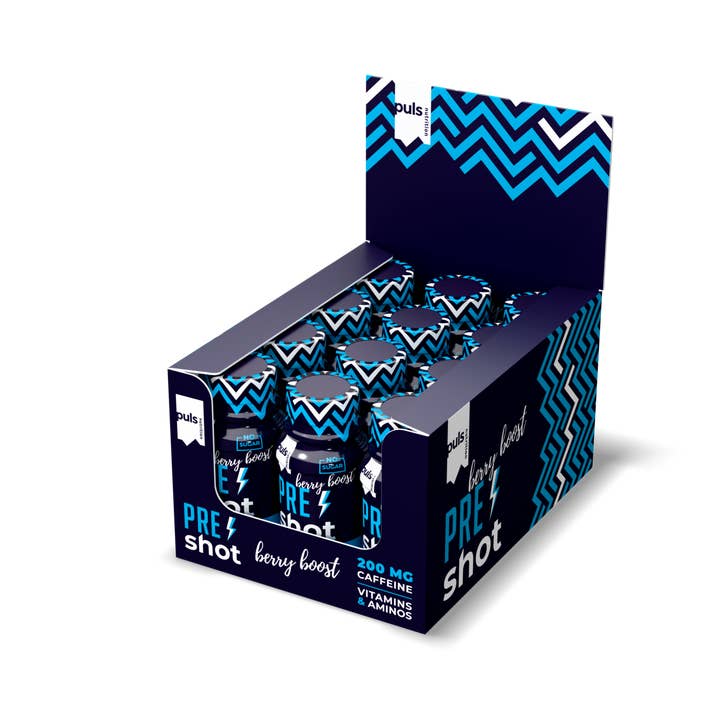 Puls Nutrition - Wholesale Sports/Energy Drink - PRE-WORKOUT SHOT Berry boost 60 ml1