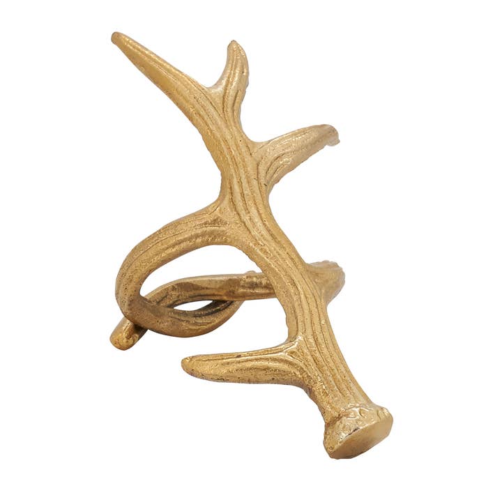 Fennco Styles - Wholesale Napkin Ring - Antler Napkin Ring
