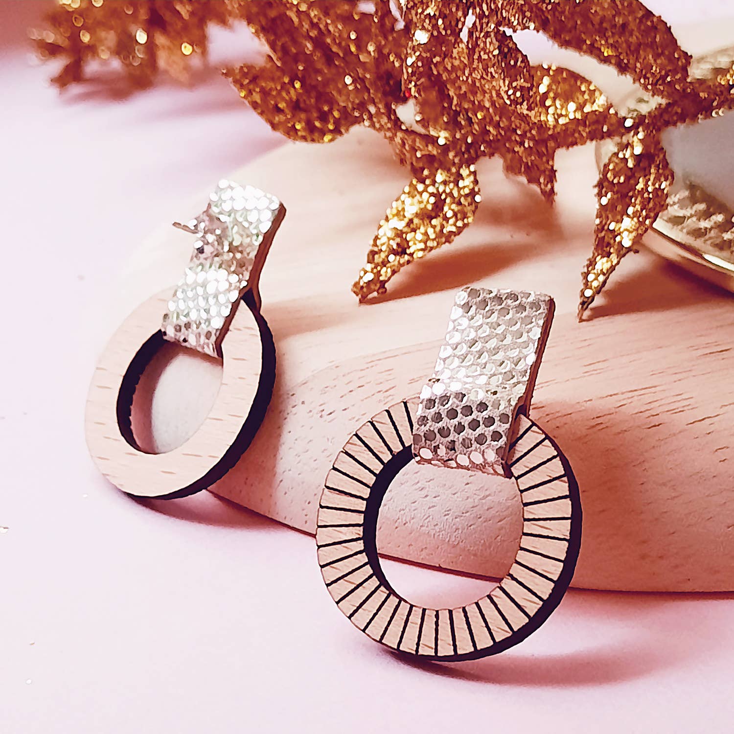 Ni une ni deux - Wholesale Dangle Earrings - Boucles d'oreilles LOLLIPOPS abeille2