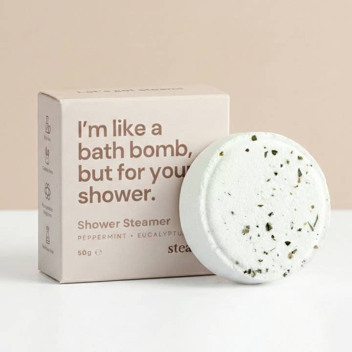 Shower Steamer | Shower Bomb | Shower Fizzer | Shower Melt for wholesale by steami®