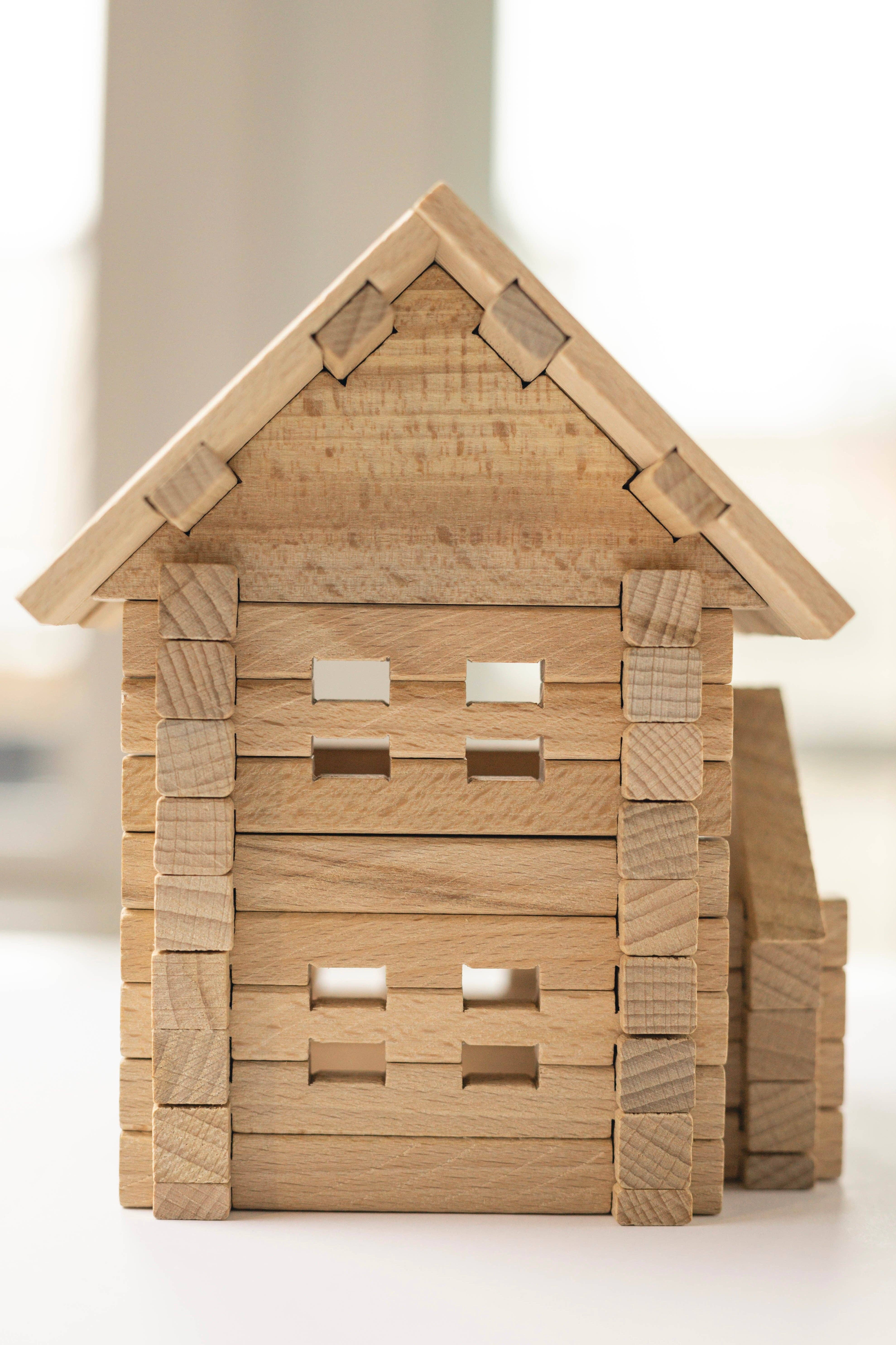 Fainotoys - Wholesale Wood Toy - Kids - Igroteco Wooden House with Garage — Made in Ukraine3