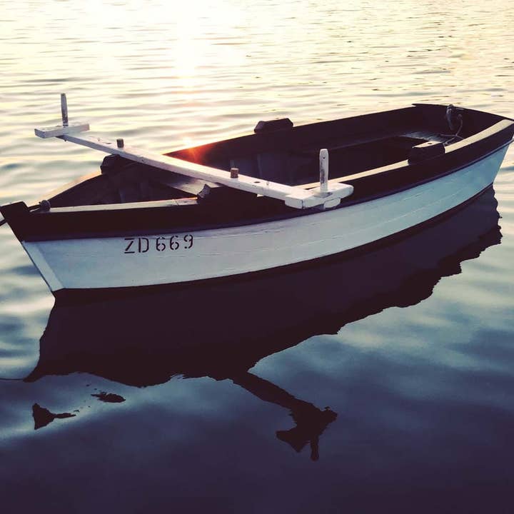 Fotografia de barco Fine Art Impressão de decoração de parede de vários tamanhos por atacado de Hope Decor