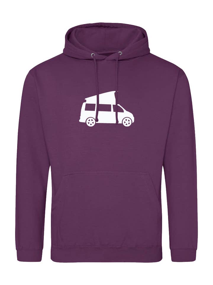 Campervan Hoodie for wholesale by Big Bobble Hats