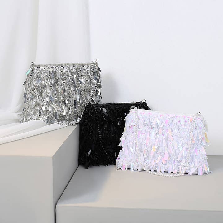 Shiny Sequin Elegant Party Handbag DP25A401 and other Purchase Wholesale sequin handbags. Free Returns & Net 60 Terms on Faire trending on Faire.