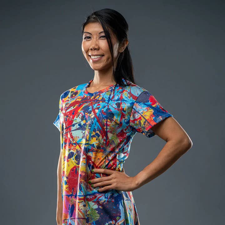 Taffy Galaxy, T-shirtklänningen från Jumper Maybach® för wholesale av Jumper Maybach