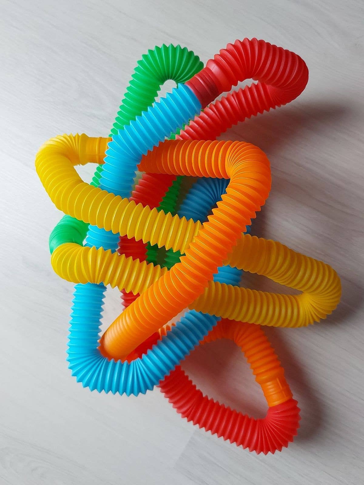 alldoro GmbH - Wholesale Fidget Toy - Kids - Flexi tubes, set of 5 stretch tubes, diameter 3 cm8