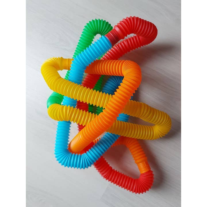 alldoro GmbH - Wholesale Fidget Toy - Kids - Flexi tubes, set of 5 stretch tubes, diameter 3 cm8