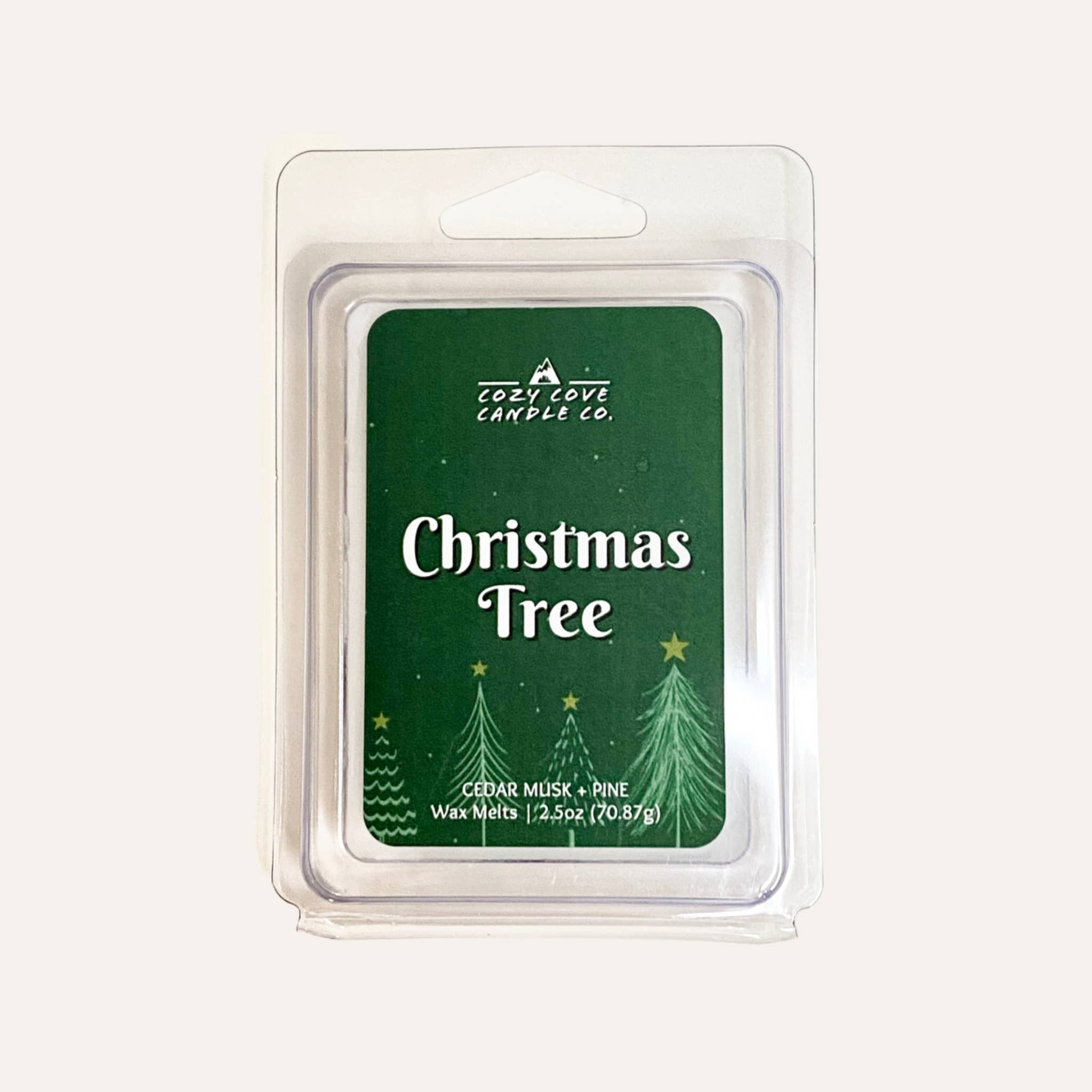 Cozy Cove Candle Co LLC – wholesale Wax melt – Christmas Tree | Scented Wax Melts 2.5 oz.