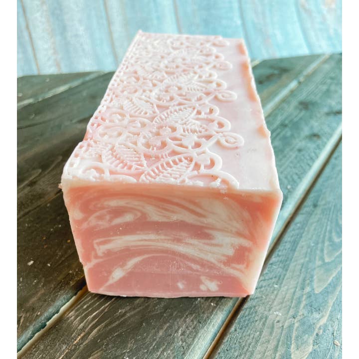 Sacred Lore - Wholesale Bar Soap - Prosecco & Raspberry Soap, Lace Top Soap, Handmade Cold4