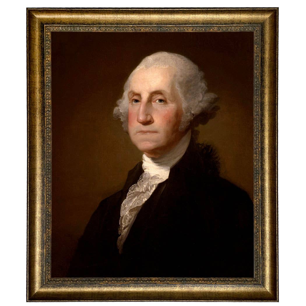 Madison Bay Co. - Historical Home Decor Reproductions - Wholesale Art Print - George Washington by Gilbert Stuart Vintage Painting Print11