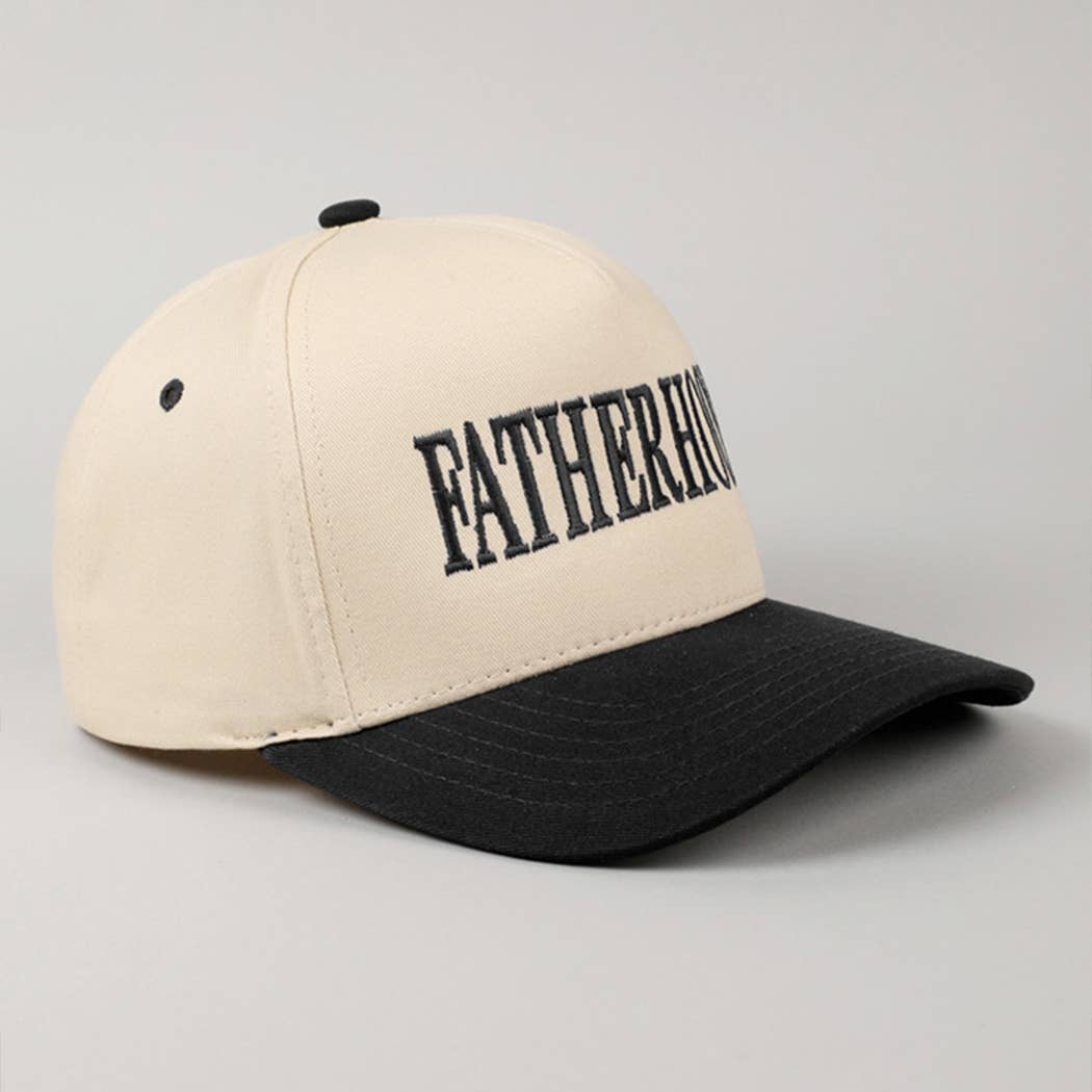 Fashion City - Wholesale Trucker pet - Heren - FATHERHOOD Geborduurde Tweekleurige Truckerpet6