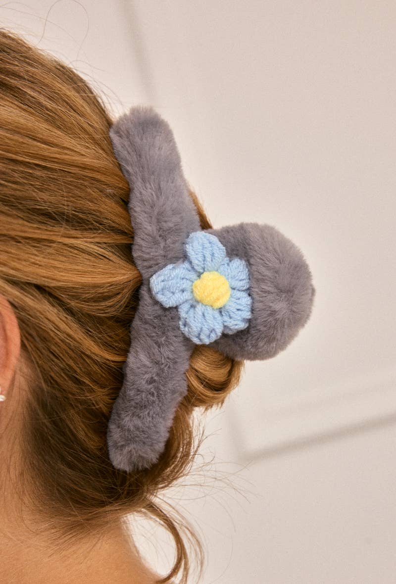 BYREN | ÉLINE L'ATELIER – wholesale Set med håraccessoarer – Dam – Fuskpäls hårklämma YH203YJ2