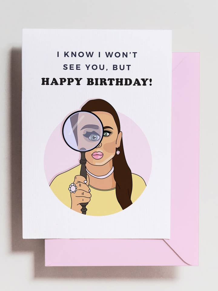 Kyle Richards Birthday Card for wholesale by Haven Print Co.