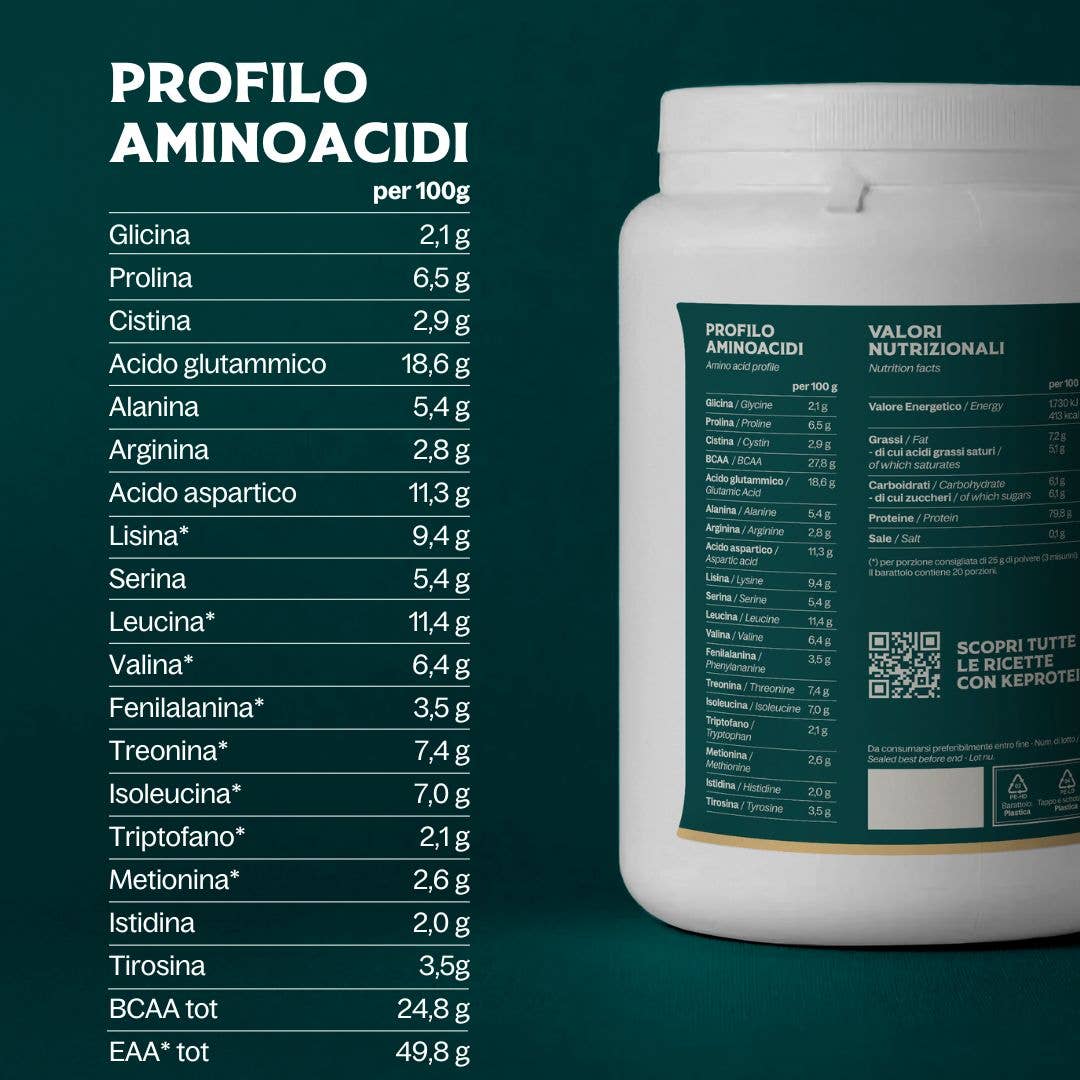 KeFood - Wholesale Proteïne/superfoodpoeder - GRASGEVOERDE WEI-EIWITPOEDER NIEUW-ZEELAND NEUTRALE SMAAK 500G9