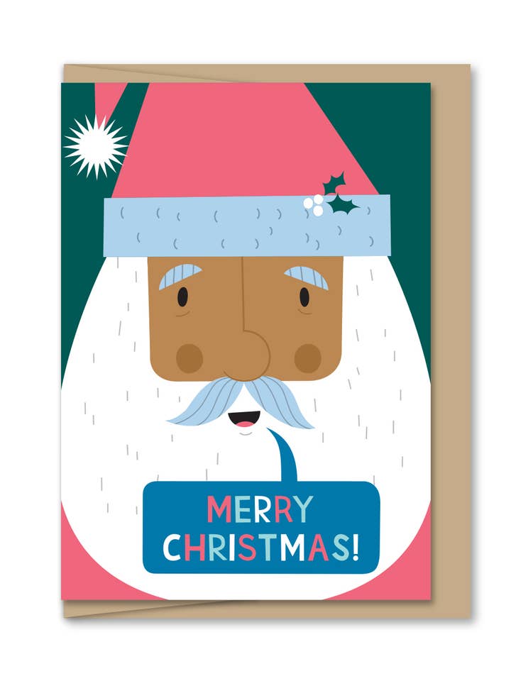 Auch der Mini-Weihnachtsmann! (Weihnachts-Grußkarte in Beilage) für den Großhandel von Maginating