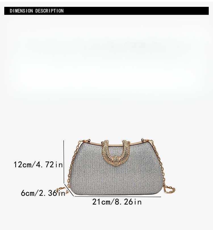 ACCITY - Wholesale Clutch Bag - Women's - FINE GLITTER CLUTCH DRESS LADY EVENING BAG CLUTCH_CWAB32585