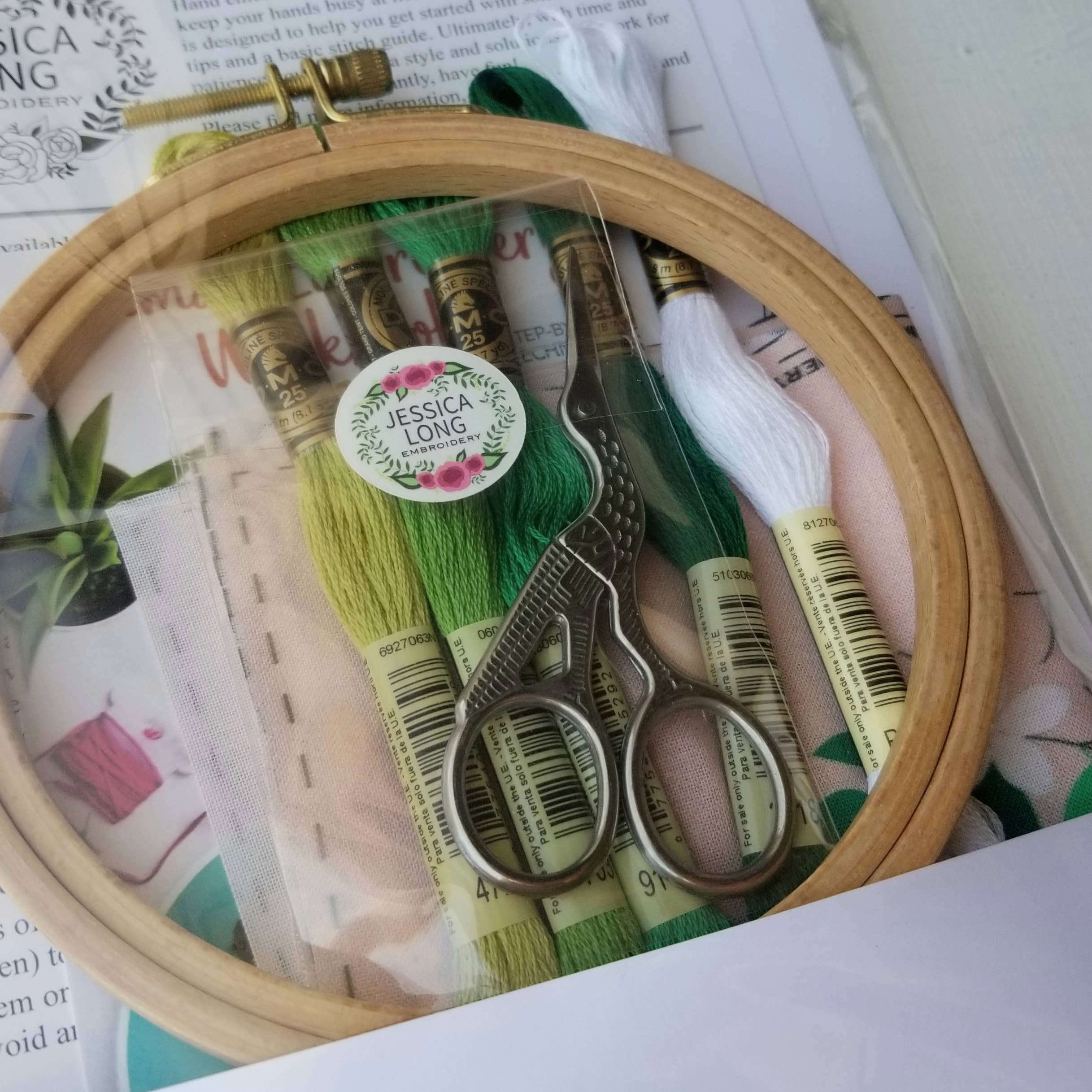 Jessica Long Embroidery - Wholesale Embroidery/Cross Stitch Supplies - Classic stork hand embroidery scissors3