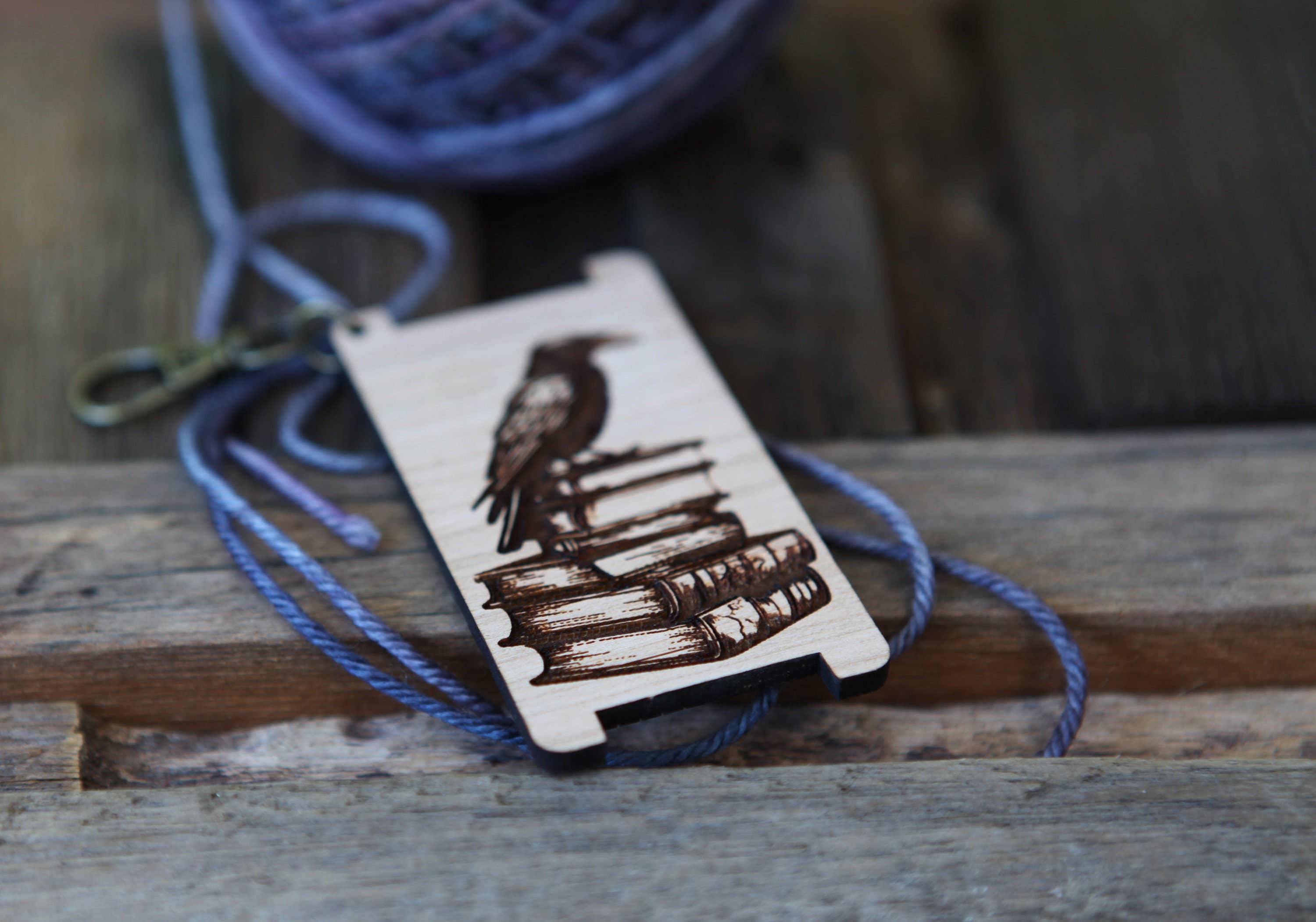 Sunrise Grove - Wholesale Knitting/Crochet Supplies - Raven Antique Books Yarn WPI Control Tool Cherry Gauge3