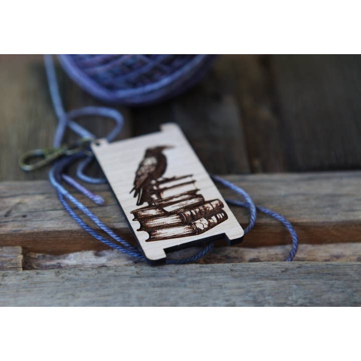 Sunrise Grove - Wholesale Knitting/Crochet Supplies - Raven Antique Books Yarn WPI Control Tool Cherry Gauge3