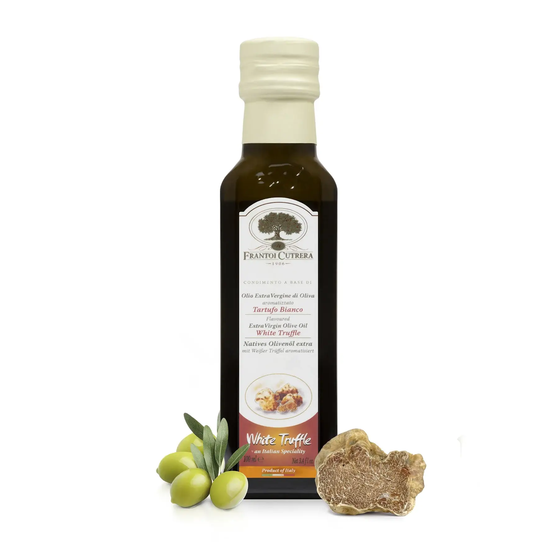 Mercato di Bellina - Wholesale Olive Oil - Frantoi Cutrera - White Truffle Infused Olive Oil0