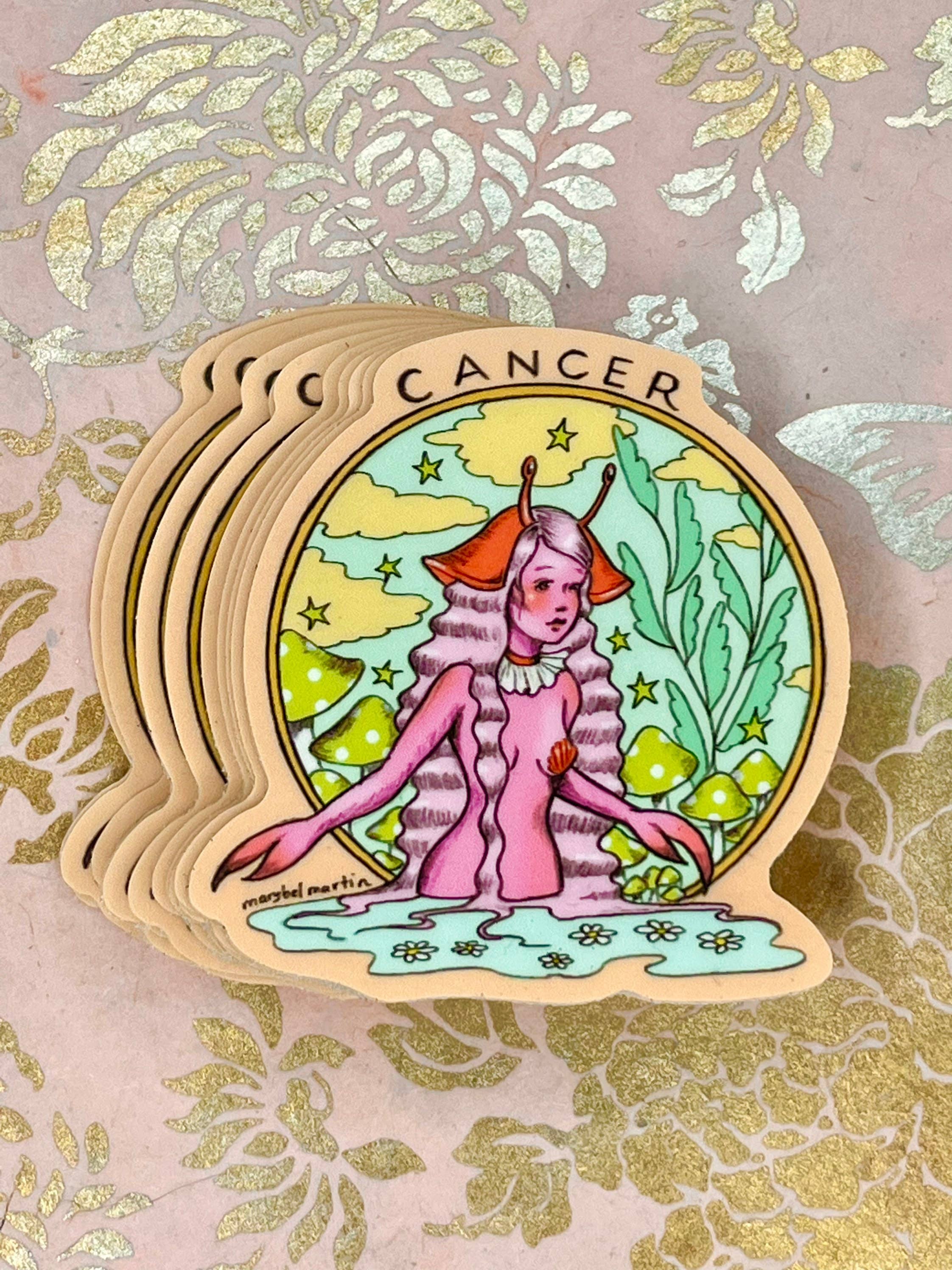 Marybel Martin - Wholesale Sticker - Cancer - Vinyl Sticker By Marybel Martin2