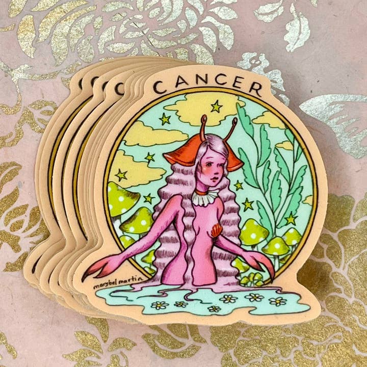 Marybel Martin - Wholesale Sticker - Cancer - Vinyl Sticker By Marybel Martin2