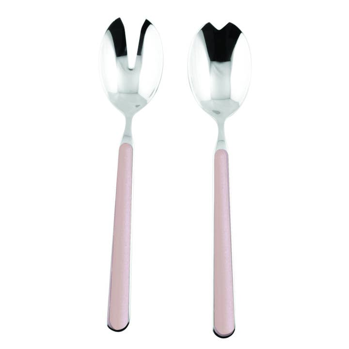 Mepra USA INC - Wholesale Serving Utensil - Salad Set 2 Pcs Fantasia Rosa Pall