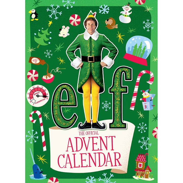 Insight Editions - #1 Pop Culture Publisher - Wholesale Advent Calendar - Elf Movie: Official Advent Calendar (25 gifts)-SUPER SALE!1