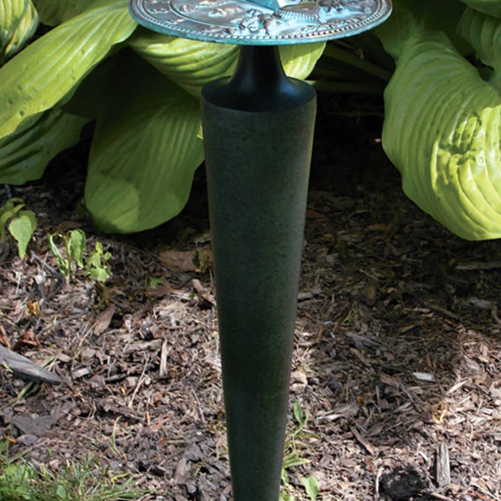 Rome Garden – wholesale Utomhusdekor – Rom gjuten aluminiumpiedestal, 28" ht, #B291